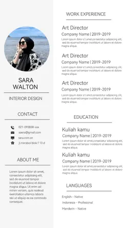 CV | Surat Lamaran