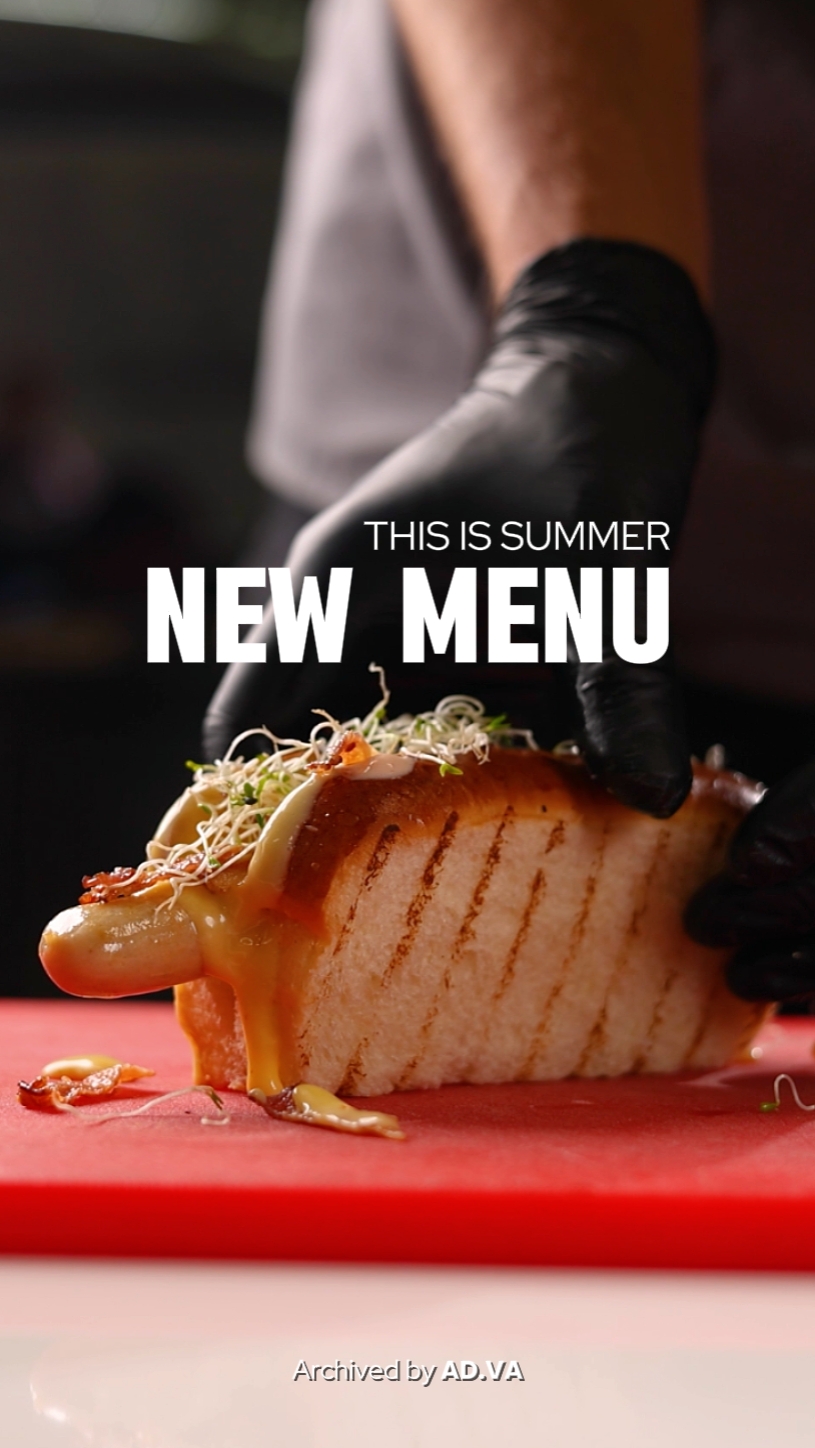summer new menu