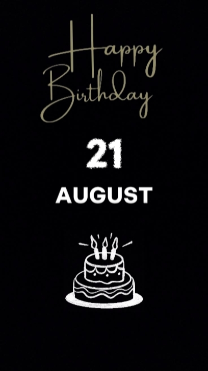 Joyeux anniversaire à moi