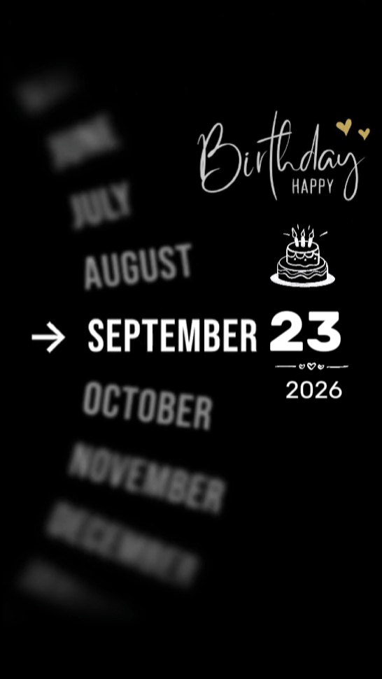 ULANG TAHUN PUTRI 23 SEP