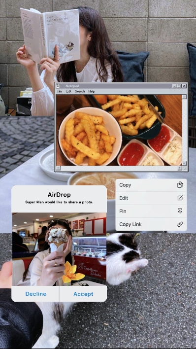 kolaj fotoğrafı