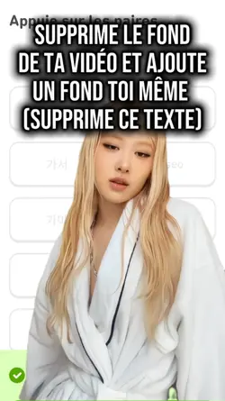 Supprime le fond
