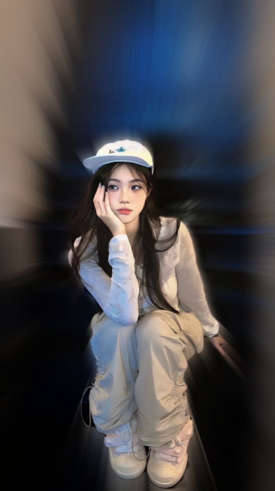 Latar belakang kece blur
