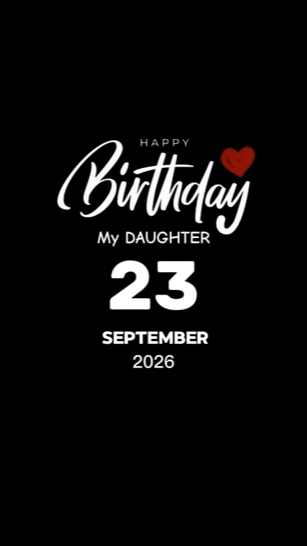 DOĞUM GÜNÜ KIZI 23 SEP