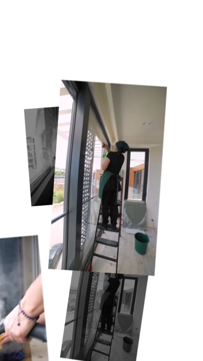 Membersihkan rumah