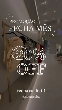 promoção fecha mês 