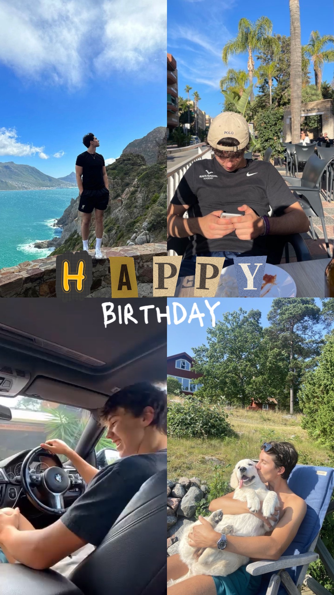 Joyeux anniversaire mon frère 