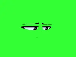 green screen face