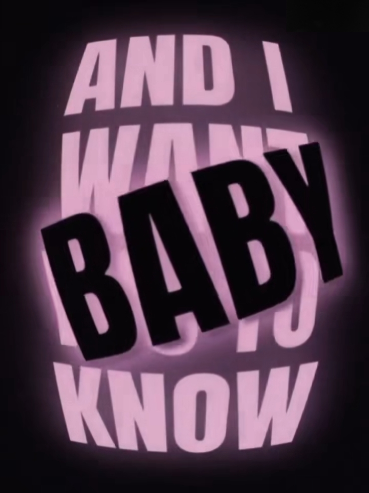 want to know u baby