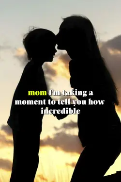 Thank you Mom