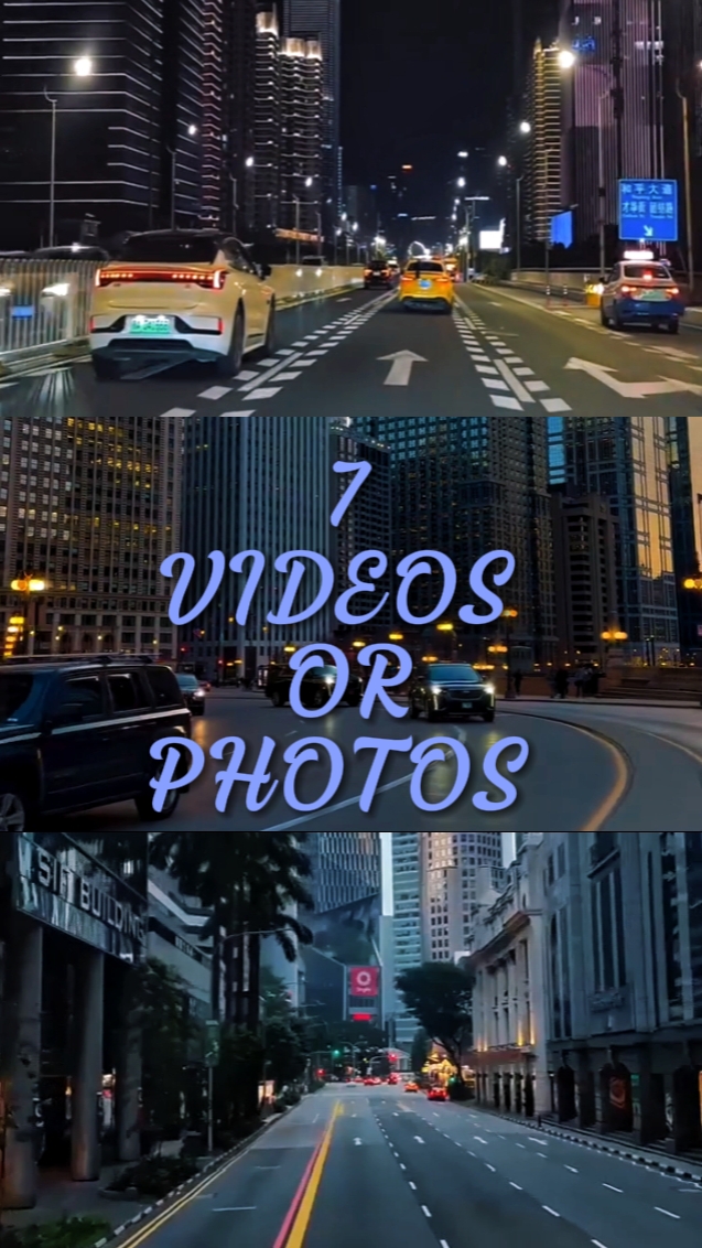 7 VIDEOS OR PHOTOS 