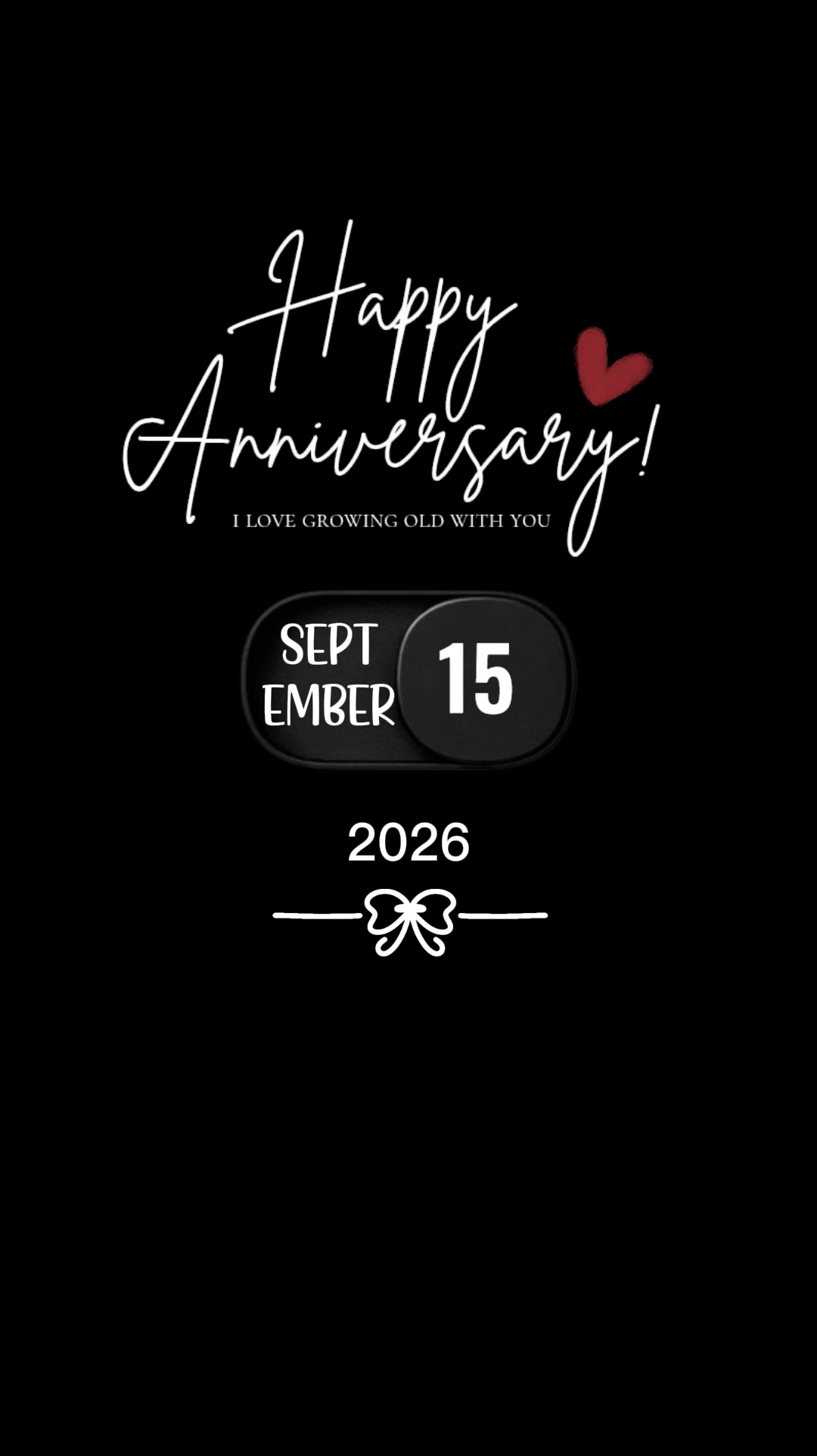 Happy Anniversary