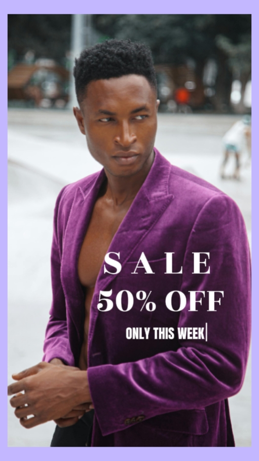 sale 50% off