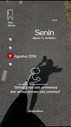 senin 17 Agustus