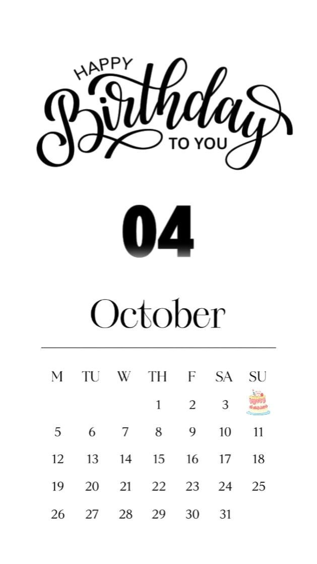 ulang tahun 4 oktober 