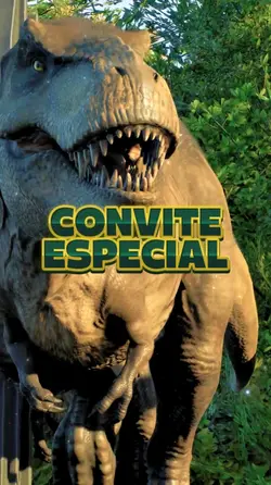 Convite Dinossauro