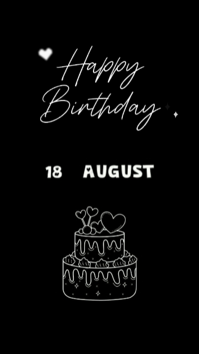 18 AOÛT ANNIVERSAIRE 