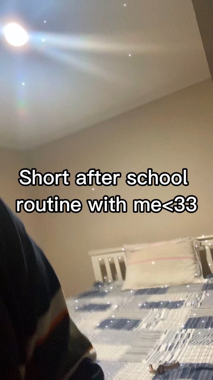 after school routin