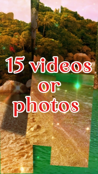 15 videos or photos 