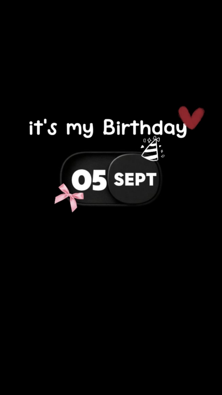 BIRTHDAY 5 SEPTEMBER