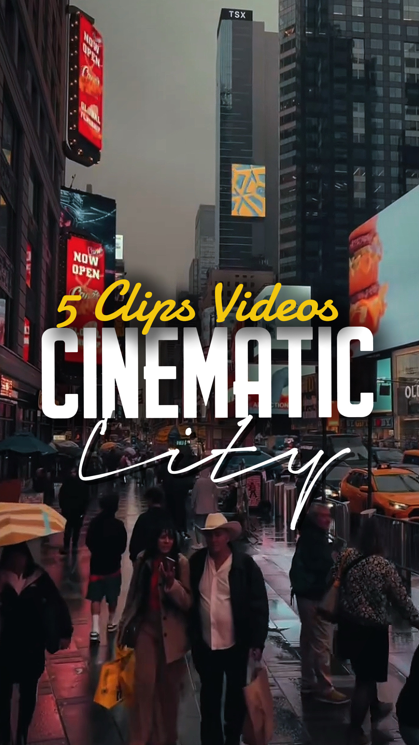5 CLIPS CINEMATIC 