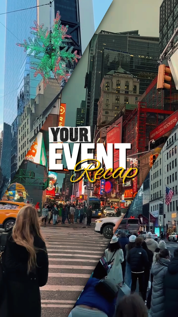 your event recap