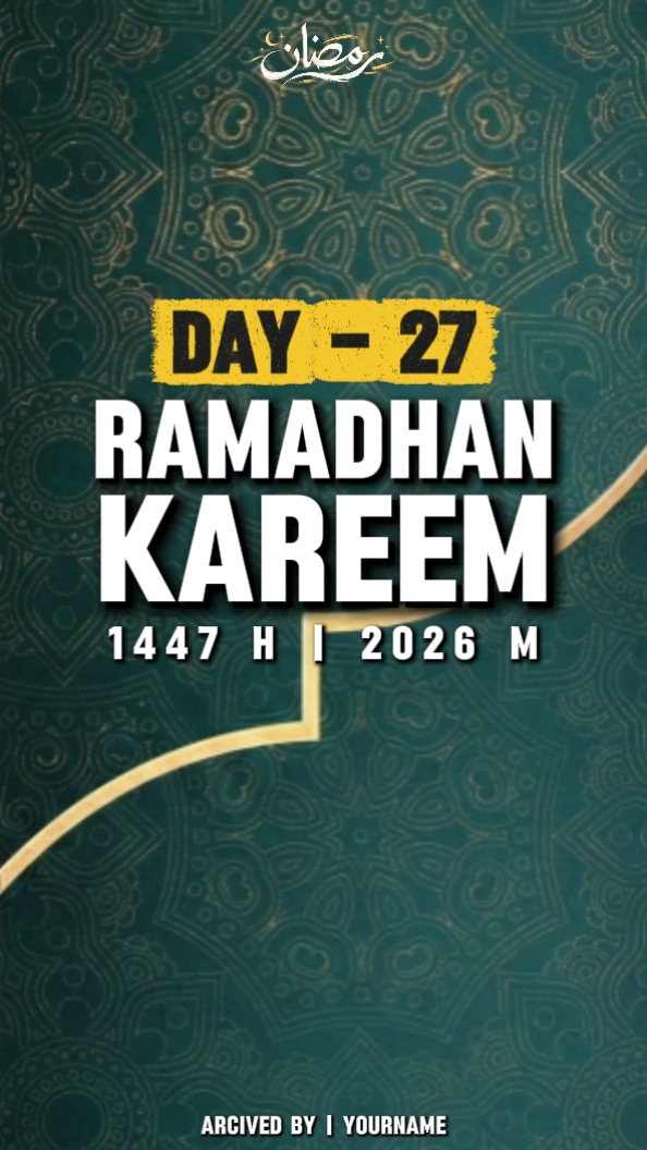 Hari Ramadhan 27