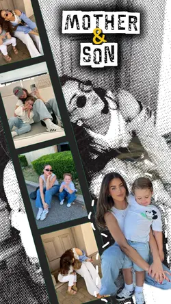 mom and son
