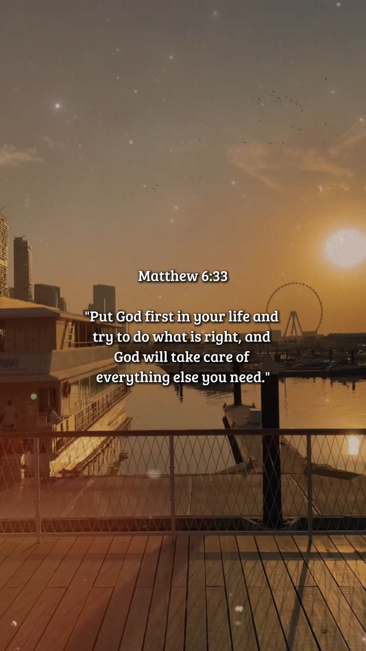 Matius 6: 33