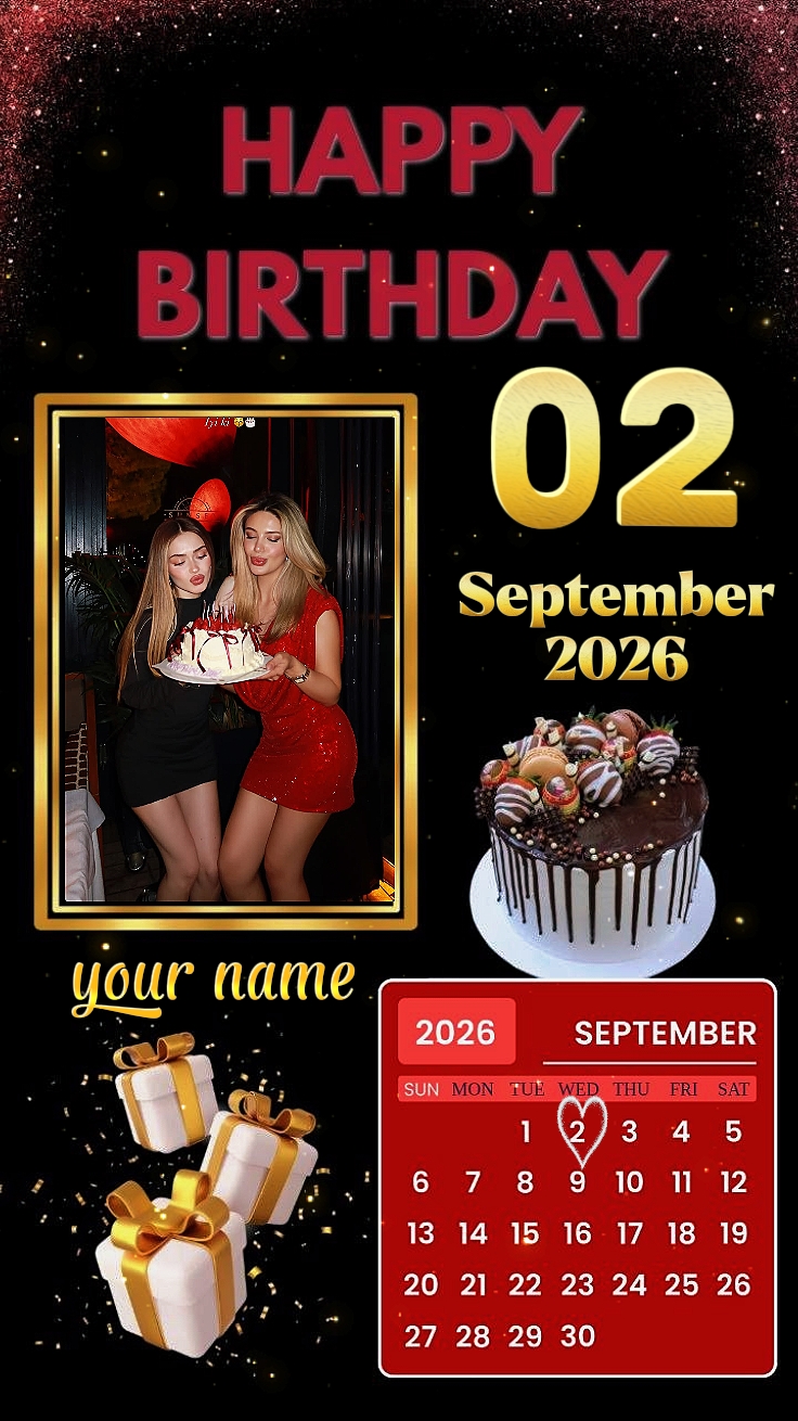 HBD 02 de setembro de 2026