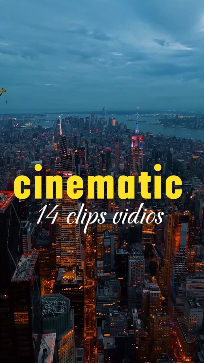 14 clips cinematic 