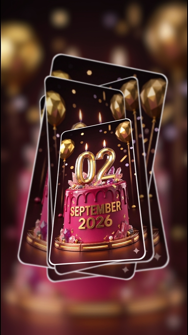 HBD 02 SEPTEMBER 