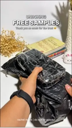 free sample unboxing