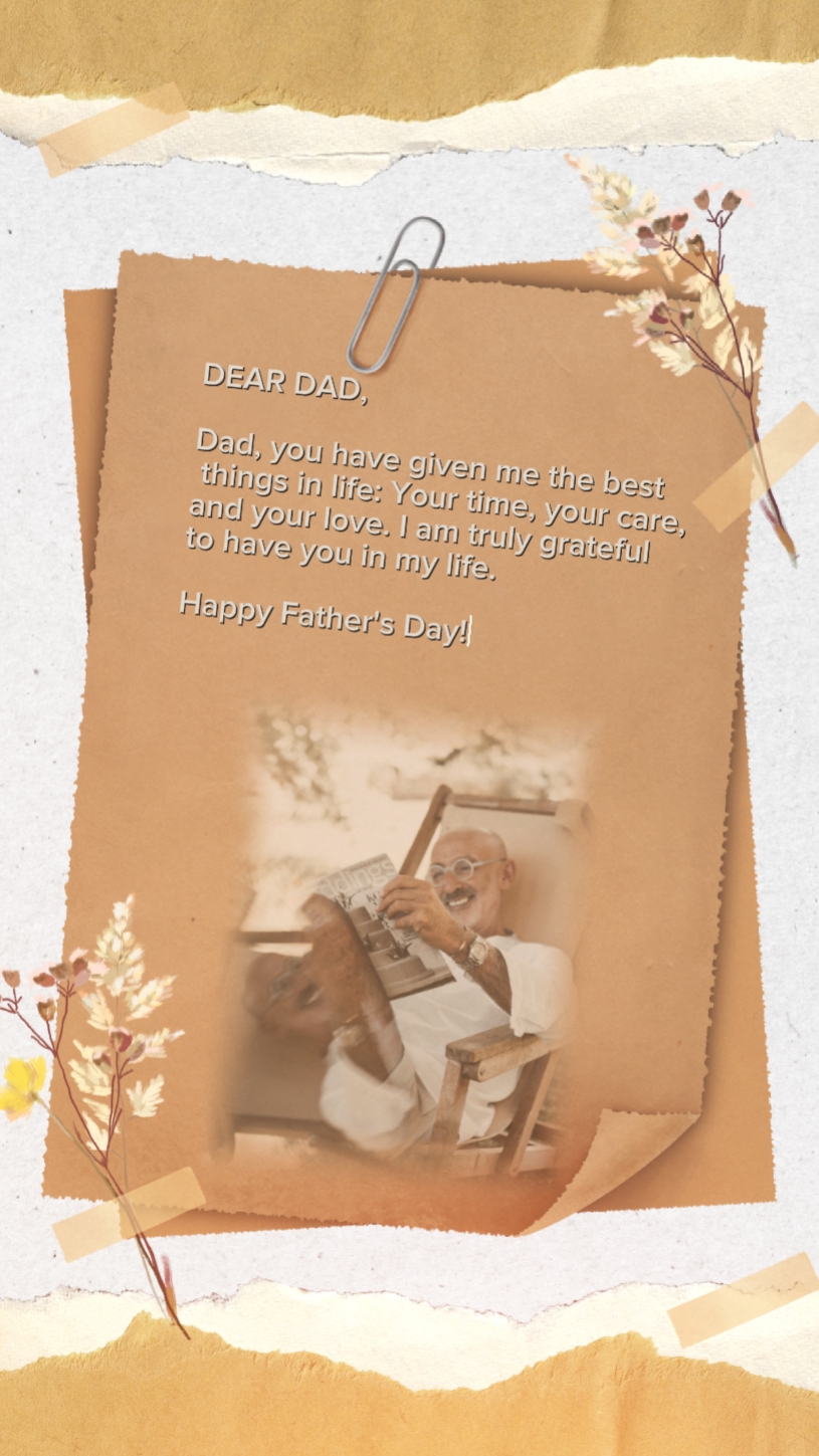 Dear dad