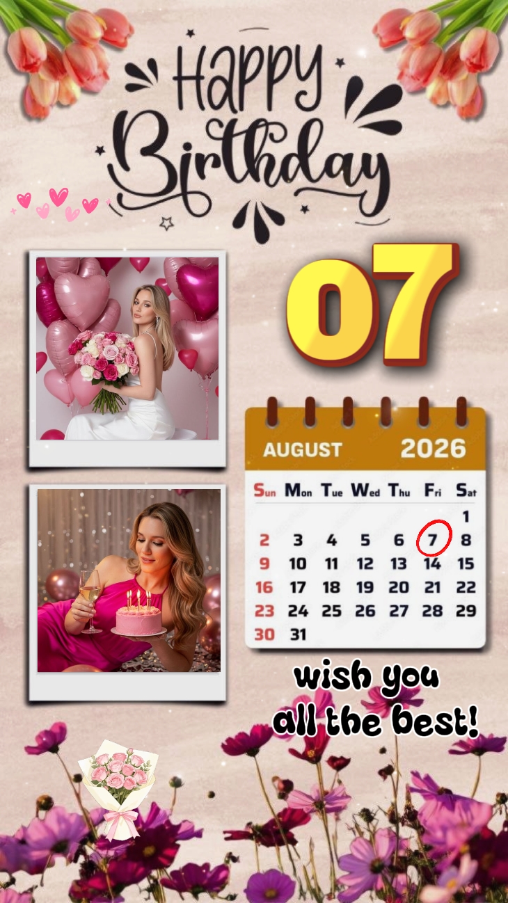 HBD 07 Agustus 2026