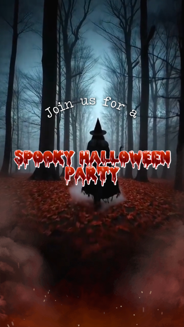 Invitación de Halloween