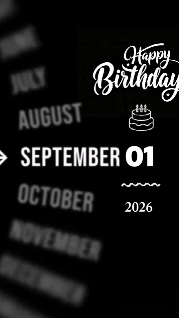 BDAY BABY 1 SEPTEMBE