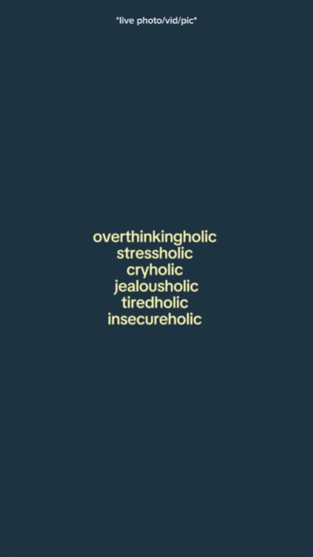 overthinkingholic st