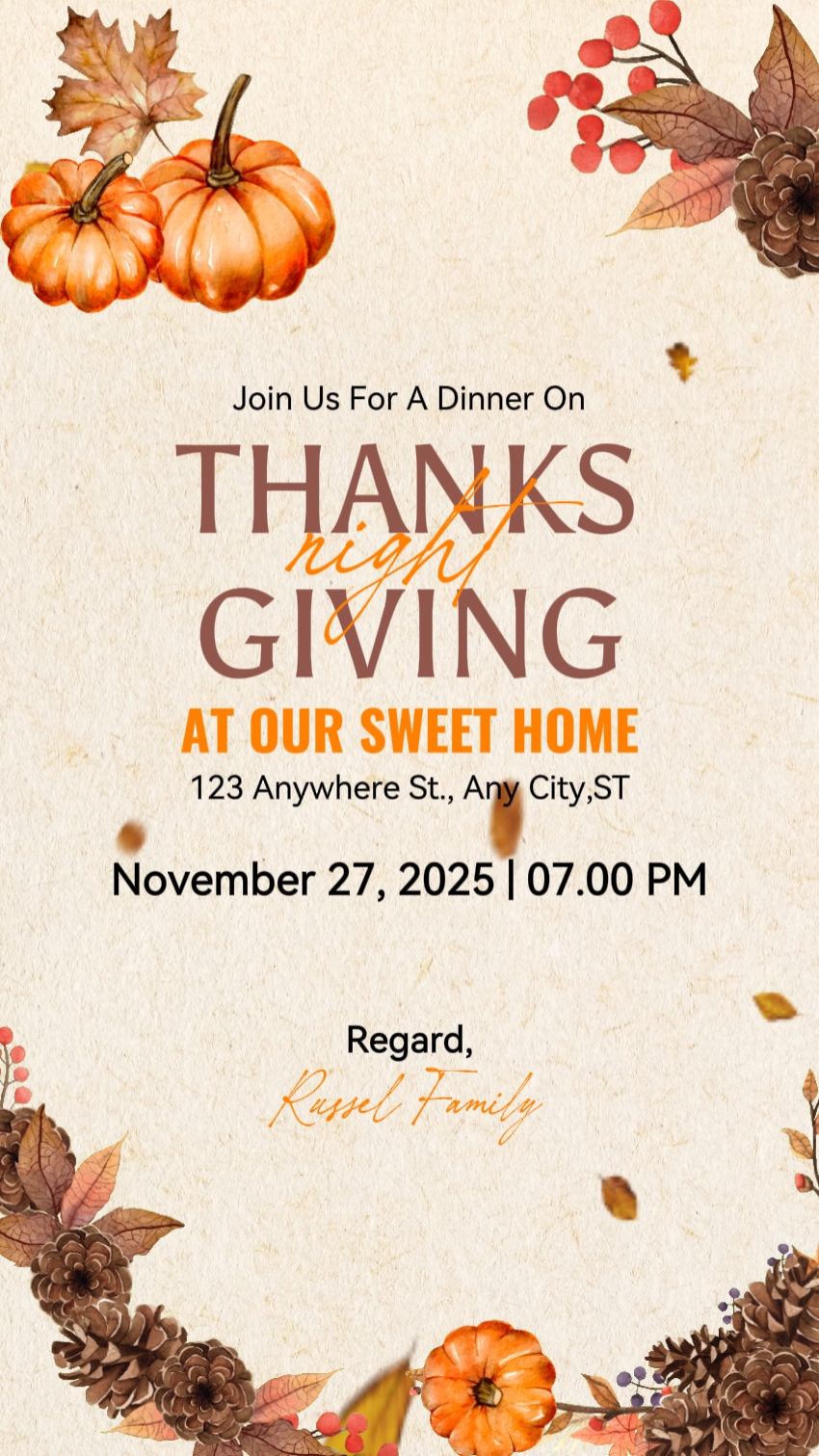 Thanksgiving Diundang