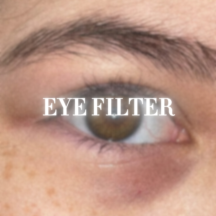 filtre pour les yeux 