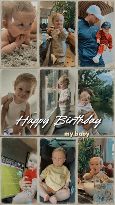 My baby birthday 