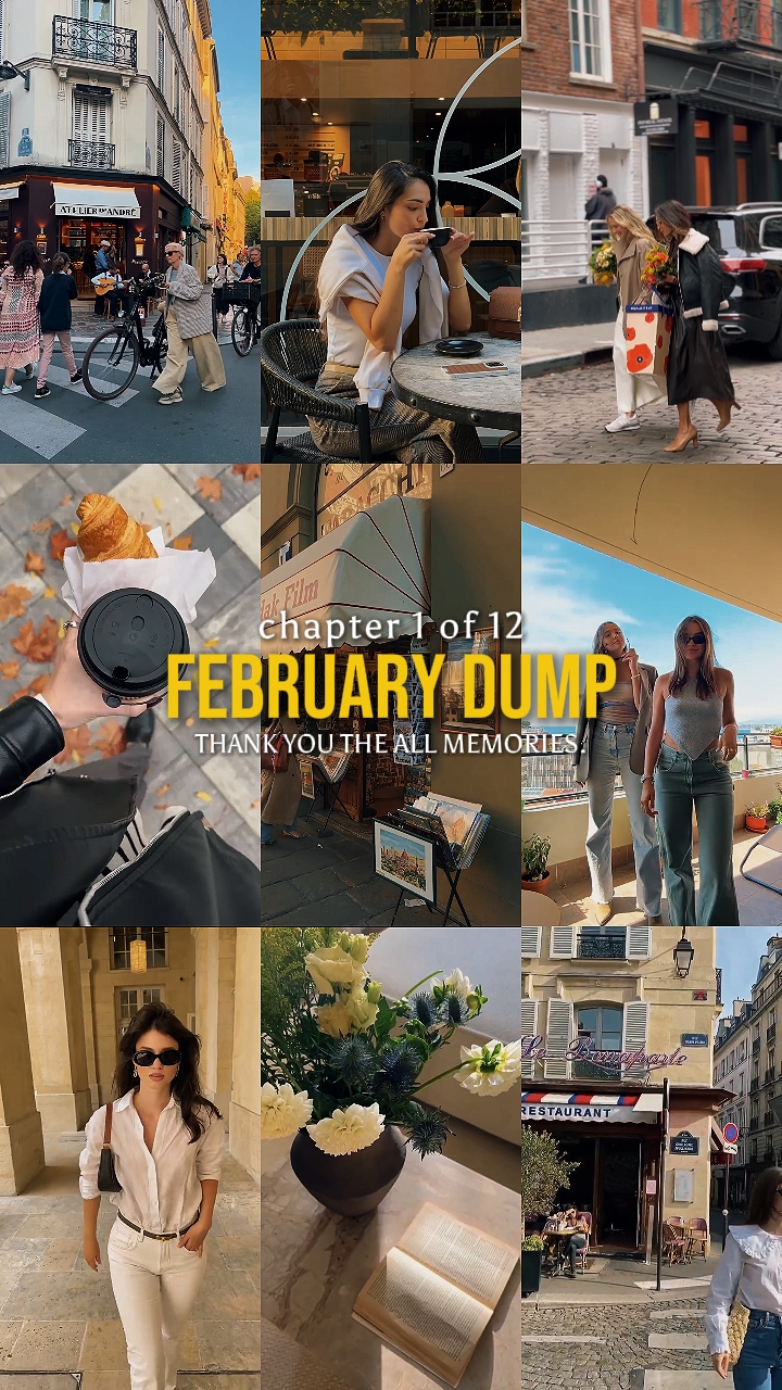 February Recap grid 