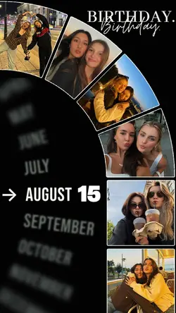 BIRTHDAY 15 AUGUST