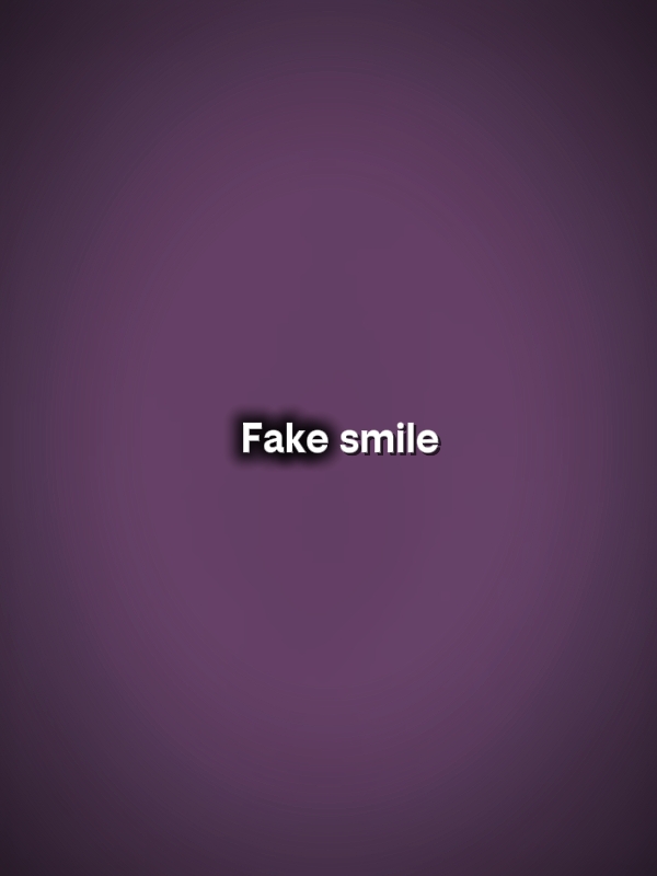 Sonrisa falsa