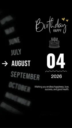 Birthday 04 August