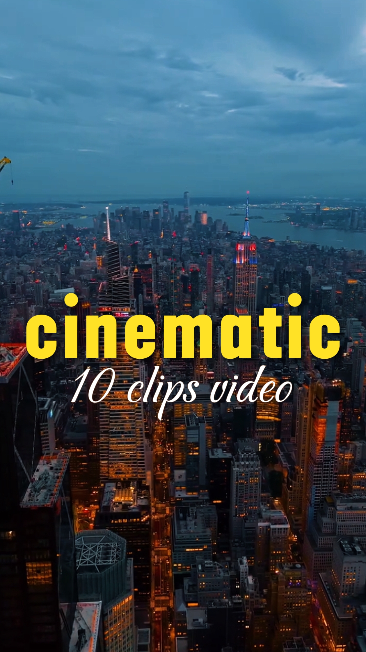 10 clips cinematic 
