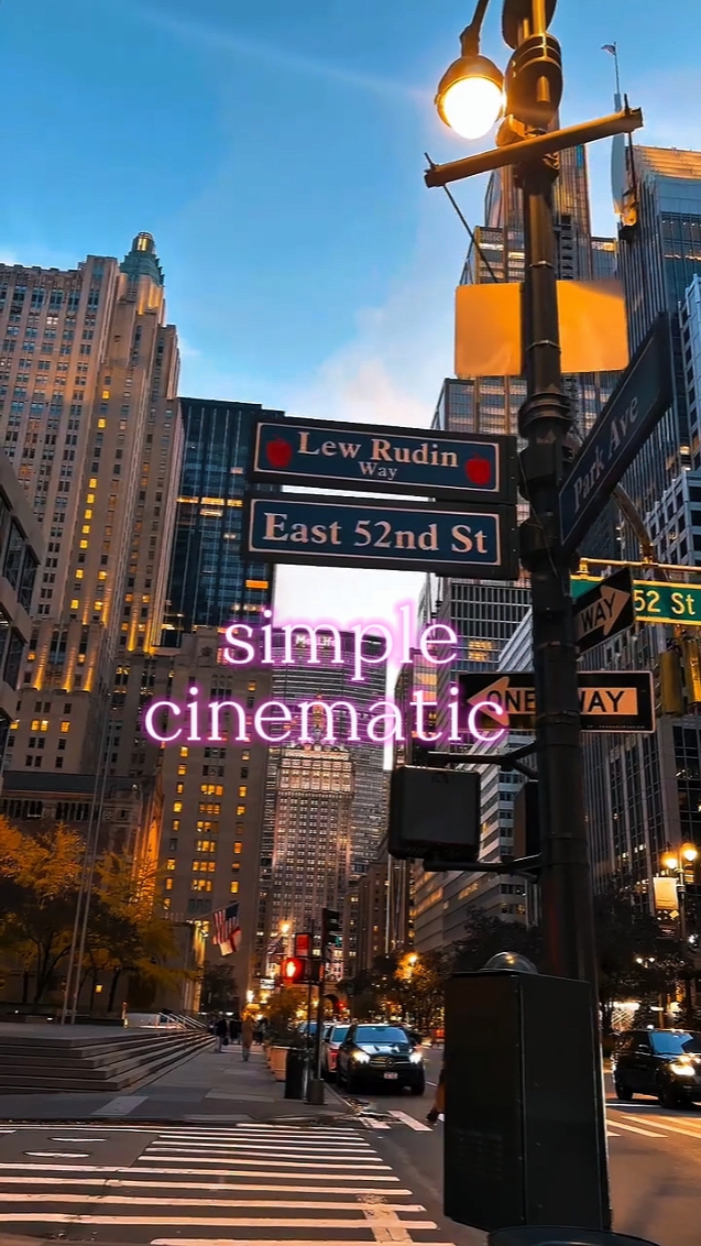 Simpleng cinematic 