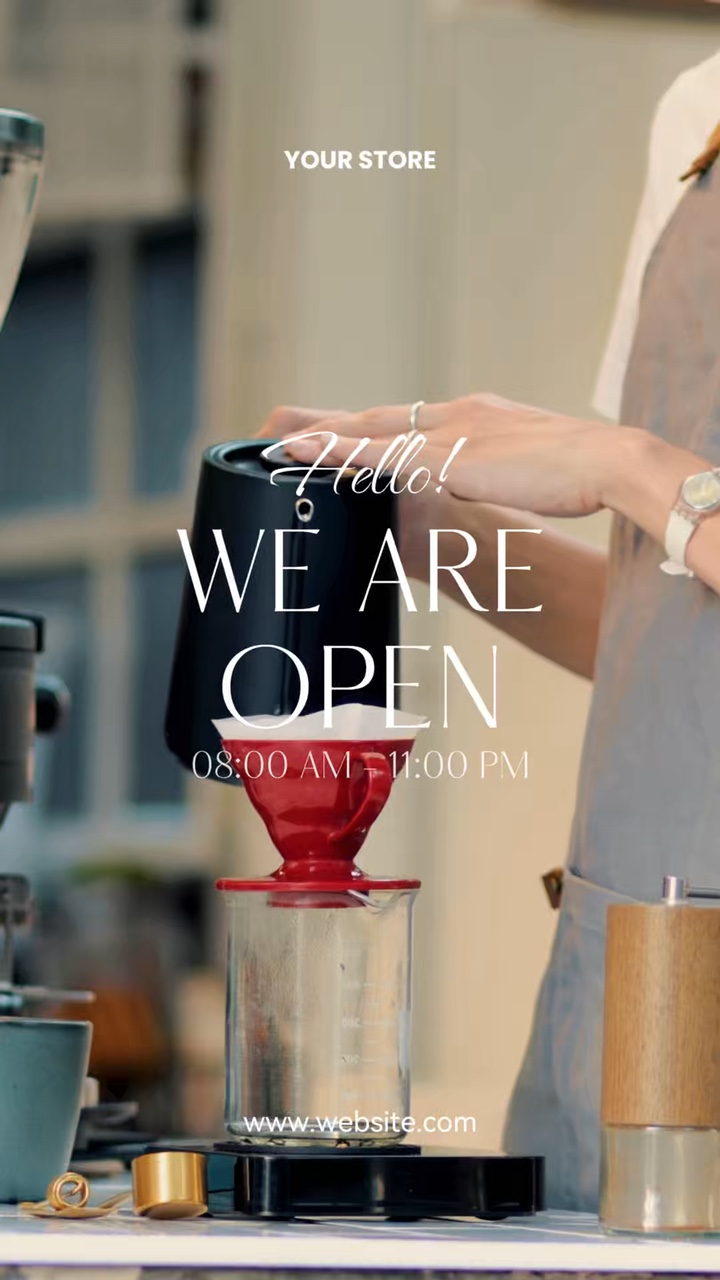 We Are Open