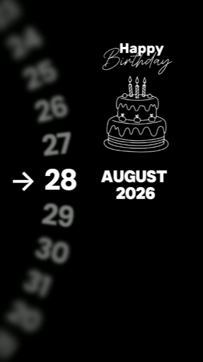 HBD 28 août 