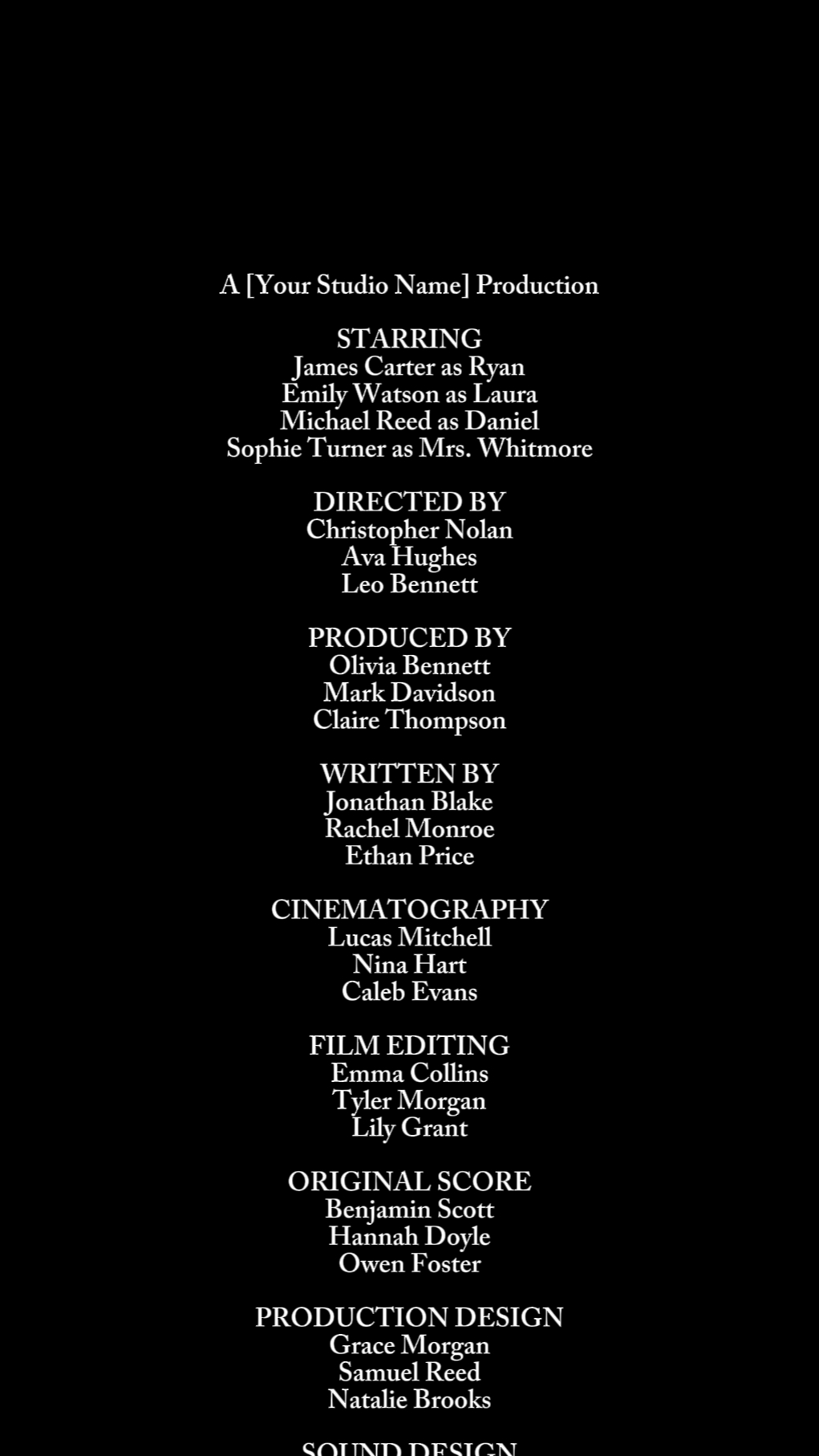 Film outro